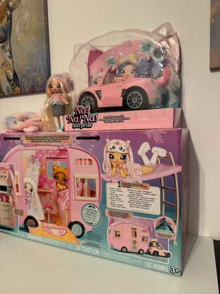 Lote Na! Na! Na! Surprise Coche y Caravana