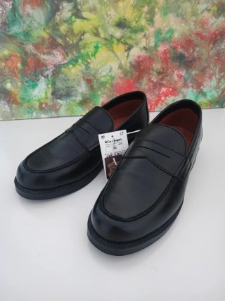 Mocasines piel negros El Corte Inglés talla 35