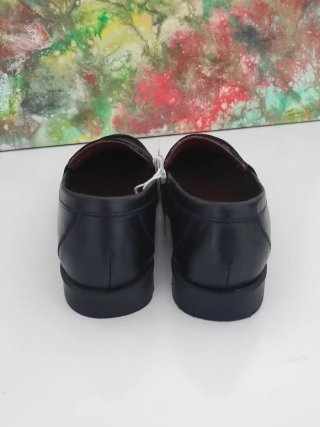 Mocasines piel negros El Corte Inglés talla 35