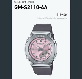 Reloj G-SHOCK GM-S2110-3AER
