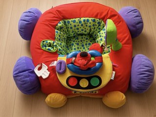 Coche de peluche para bebé