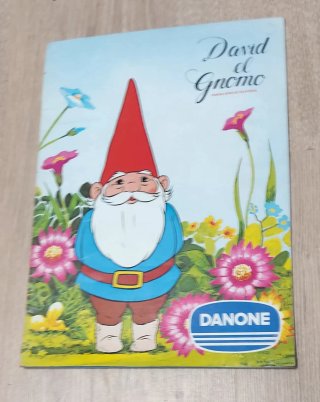 Álbum de cromos David el Gnomo Danone completo 85