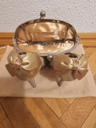 Set de Bolso y Zapatos de Fiesta Menbur