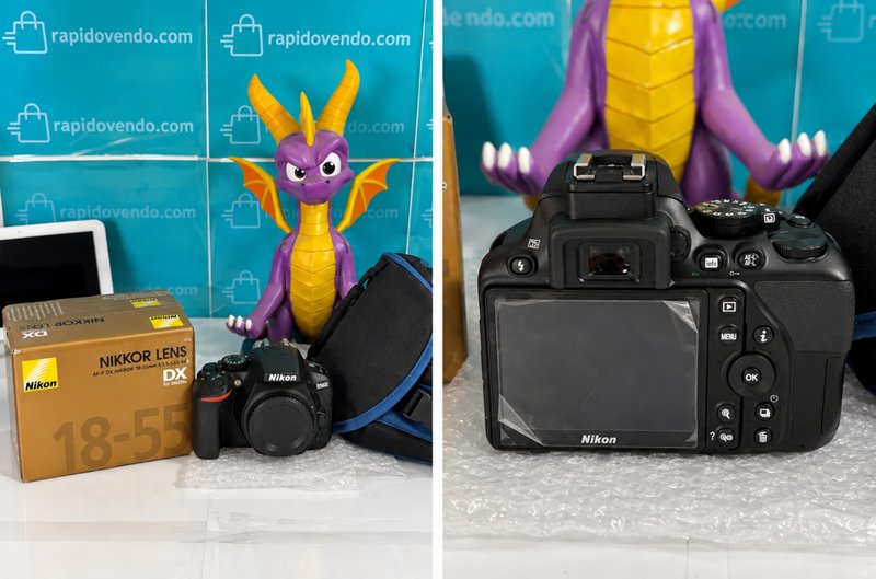 Cámara Nikon D3500 24.2MP + Objetivo - en stock