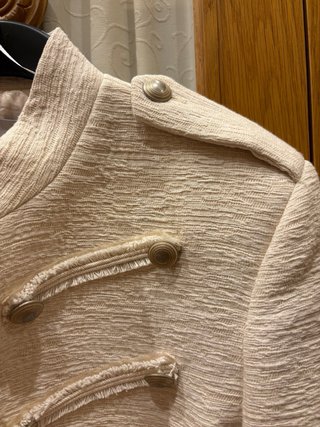 Chaqueta Mango militar beige Talla M