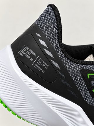 Nike Quest 3 Shield Negro/Verde Talla 42
