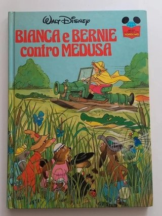 Libro Bianca e Bernie contro Medusa Disney 1984