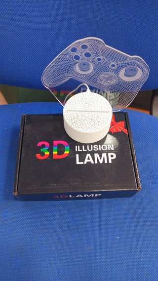 Lámpara 3D DAXIAO Gamepad LED 16 Colores