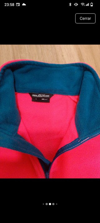 Sudadera Joluvi Rosa Talla L