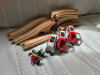 Brio World 33505 Treno passeggeri binari in legno