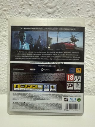 Grand Theft Auto V (GTA 5) para PS3