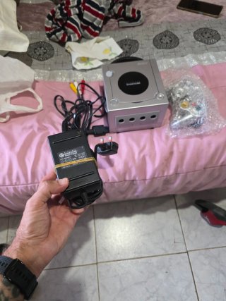 vendo o cambio Consola Nintendo GameCube Plateada