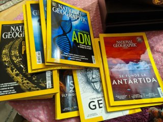 Revistas antiguas Nathional Geographic