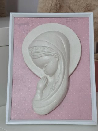 Cuadro Virgen Niña Orando