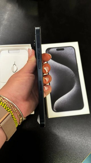 iPhone 15 Pro Max Azul Grisáceo