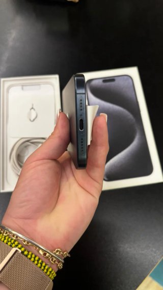 iPhone 15 Pro Max Azul Grisáceo