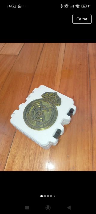 Caja para Cromos Real Madrid