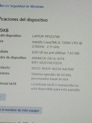 Portátil Lenovo V130-15 IKB