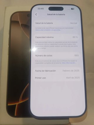 iPhone 16 pro 256 gb