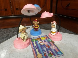 Set de 3 Lamparillas de Noche y Diario