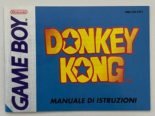 Manuale Istruzioni Donkey Kong (Game Boy)