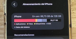 iPhone 12 Pro Max 128GB Gris Protector gel nuevo