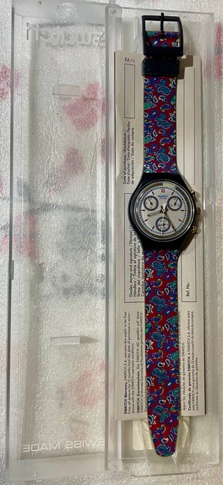 Swatch Chrono Donna Orologio al quarzo svizzero originale