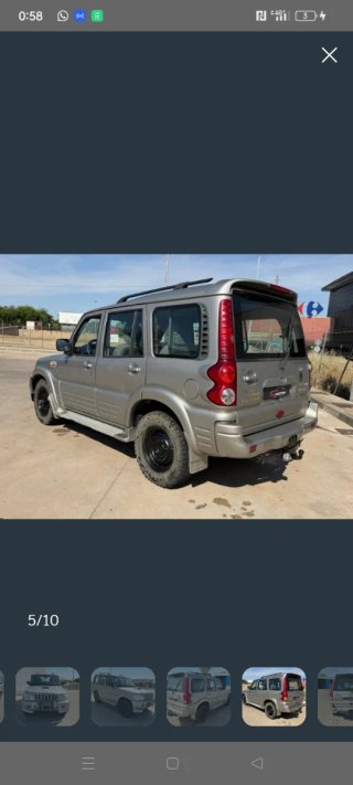 Piezas de Recambio Mahindra Goa 4x4 motor 55.000 k