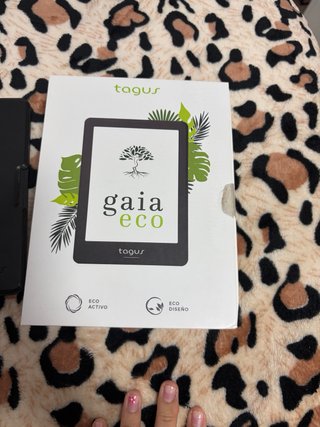 E-reader Tagus Gaia Eco Negro