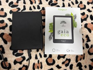 E-reader Tagus Gaia Eco Negro