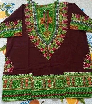 Tunica Dashiki Etnica Boho Unisex