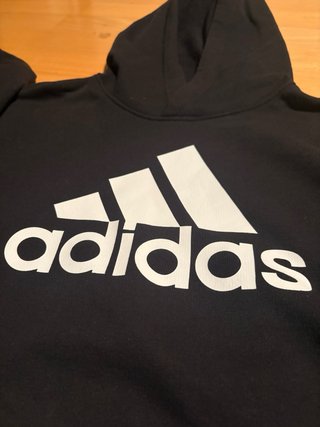 Sudadera Adidas Negra Talla 14 (164cm)