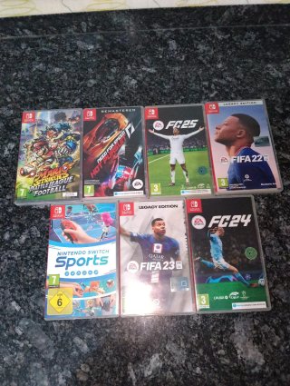 Lote de 7 Giochi per Nintendo Switch