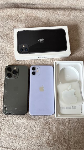 Lote iPhone 13 Pro 256GB y iPhone 11 128GB