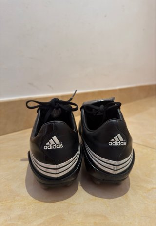 Botas de fútbol adidas +F10 negras vintage 2000’