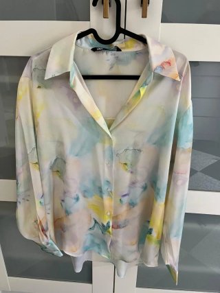 Camisa Zara Multicolor