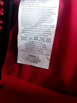 Disfraz Hello Kitty Rubie's Rojo