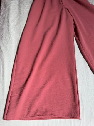 Mono Zara Rosa Talla S con Cinturón