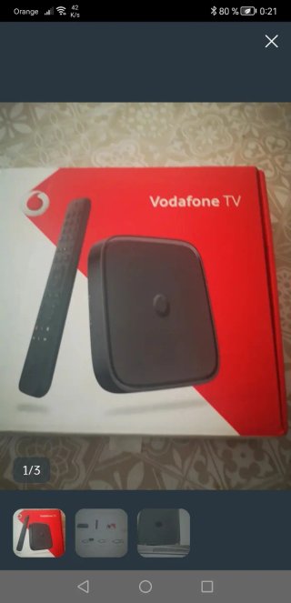 Vodafone TV Router y Decodificador