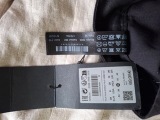 Pantalones Massimo Dutti 100% Lino Crudo EU36 NWT
