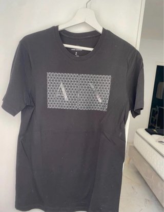 Camiseta Armani Exchange Negra Talla S
