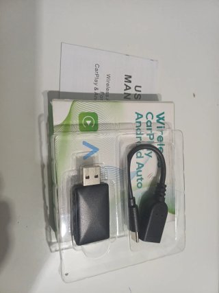 Adaptador Inalámbrico CarPlay Android Auto