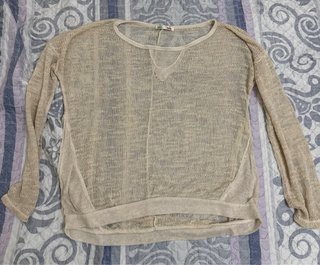 Camiseta de verano beige