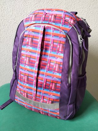 Mochila Multibolsillos Estampada