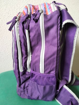 Mochila Multibolsillos Estampada