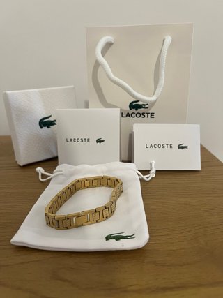 Pulsera Lacoste Dorada