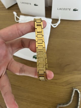 Pulsera Lacoste Dorada