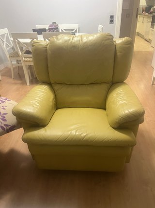 Sillón Relax de Piel marca Granfort manual