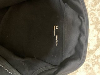 Chaqueta deportiva Under Armour negra ORIGINAL XS