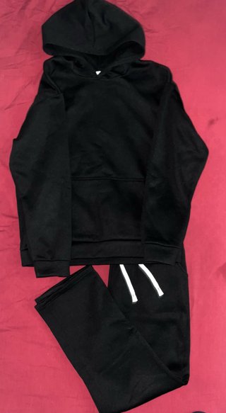 Chándal Negro Talla M